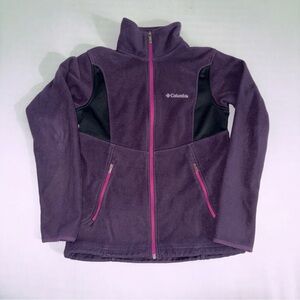 Columbia Purple Fleece Size Small